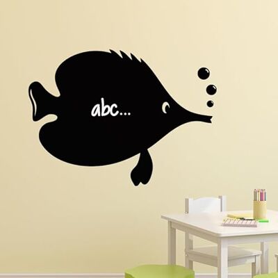 AMBIANCE STICKERS Fisch Wanddekoration - 80x110cm - Abnehmbar AMBIANCE STICKERS Fisch Wanddekoration - 80x110cm - Abnehmbar