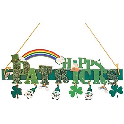 fexxkg Wood Patrick Day Anhänger grüne Plaketten dekorativ, 210145A Hangiable Party Decoration Supplies, Art Party Decoration Accessory for Indoor Outdoor Garden Yard fexxkg Wood Patrick Day Anhänger grüne Plaketten dekorativ, 210145A Hangiable Party Decoration Supplies, Art Party Decoration Accessory for Indoor Outdoor Garden Yard