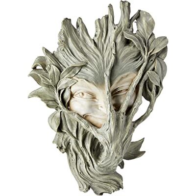 Design Toscano Wandskulptur Holzelfe, Maße: 23 x 12.5 x 33 cm 1.25 kg Design Toscano Wandskulptur Holzelfe, Maße: 23 x 12.5 x 33 cm 1.25 kg