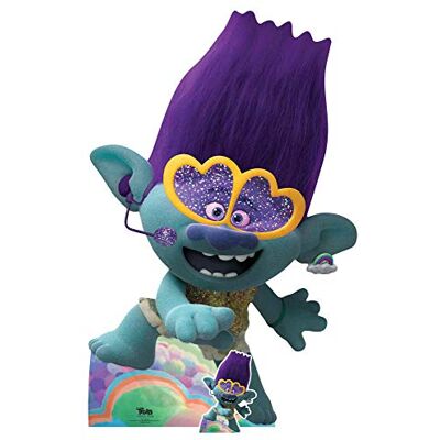 STAR CUTOUTS Ltd SC1525 Großer Zweig Singende Trolls World Tour Höhe 148 cm Breite 96 cm, mehrfarbig STAR CUTOUTS Ltd SC1525 Großer Zweig Singende Trolls World Tour Höhe 148 cm Breite 96 cm, mehrfarbig