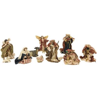 Unbekannt Krippe orientalisch, 8tlg. Set, für 11cm Figuren Unbekannt Krippe orientalisch, 8tlg. Set, für 11cm Figuren
