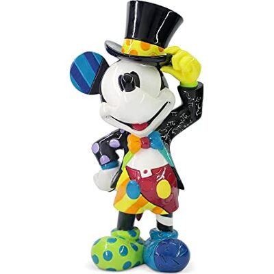 Disney Heartwood Creek Britto Collection Mickey Mouse with Top Hat Figurine Disney Heartwood Creek Britto Collection Mickey Mouse with Top Hat Figurine