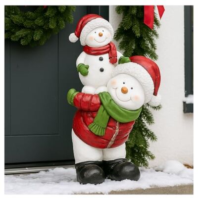 com-four ® Weihnachtsdeko Schneemann-Figuren, dekorativer Aufsteller winterliches Wohnaccessoire für die Innenraumdekoration com-four ® Weihnachtsdeko Schneemann-Figuren, dekorativer Aufsteller winterliches Wohnaccessoire für die Innenraumdekoration