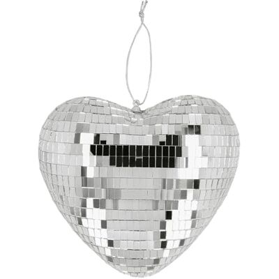 Boland Herz Discokugel, 19 cm Boland Herz Discokugel, 19 cm