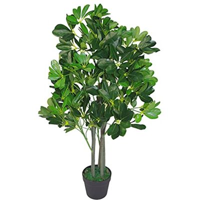 Leaf Baum 95cm Künstlicher Ficus Dark Green - Kunstpflanze Leaf Baum 95cm Künstlicher Ficus Dark Green - Kunstpflanze