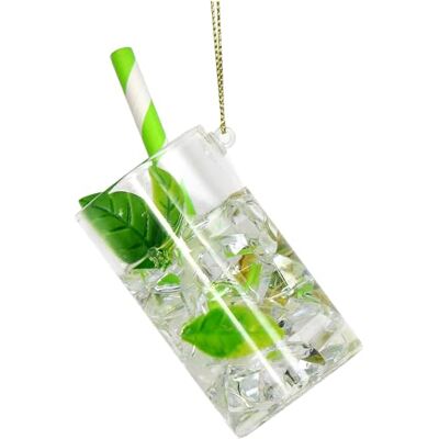HD Collection Christbaumschmuck Glas 9cm Mojito Cocktail Figur zum Aufhängen Weihnachtsbaum Anhänger für Weihnachten Christbaumanhänger & Weihnachtsbaumschmuck Cocktailglas Grün Klar HD Collection Christbaumschmuck Glas 9cm Mojito Cocktail Figur zum Aufhängen Weihnachtsbaum Anhänger für Weihnachten Christbaumanhänger & Weihnachtsbaumschmuck Cocktailglas Grün Klar