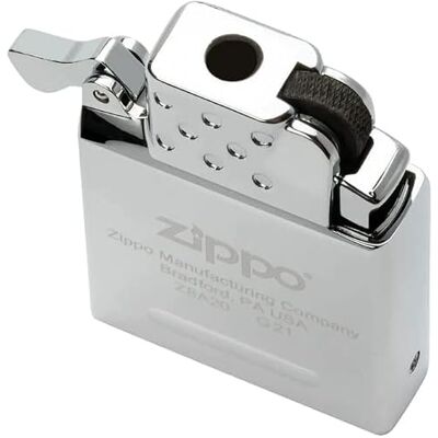 Zippo Feuerzeug Gaseinsatz Gelbe Flamme 65815, Sturmfeuerzeug nachfüllbar , aus Metall mit charakteristischem "Klick" , Farbe Silber, tolle Geschenkidee Zippo Feuerzeug Gaseinsatz Gelbe Flamme 65815, Sturmfeuerzeug nachfüllbar , aus Metall mit charakteristischem "Klick" , Farbe Silber, tolle Geschenkidee