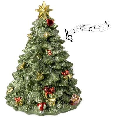 Spetebo Retro Spieluhr Weihnachtsbaum Merry Christmas zum Aufziehen 15 cm Nostalgie Deko Spieldose Tannenbaum mit Musik Weihnachten Advent Tischdeko Fensterdeko Weihnachtsdorf Zubehör Spetebo Retro Spieluhr Weihnachtsbaum Merry Christmas zum Aufziehen 15 cm Nostalgie Deko Spieldose Tannenbaum mit Musik Weihnachten Advent Tischdeko Fensterdeko Weihnachtsdorf Zubehör