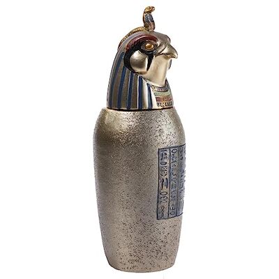 lachineuse – Kanopen-Gefäß des Horus – Ägyptische Statuette 21 cm – Dekorationsobjekt lachineuse – Kanopen-Gefäß des Horus – Ägyptische Statuette 21 cm – Dekorationsobjekt