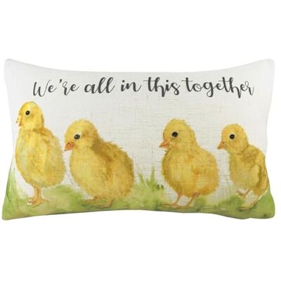 Evans Lichfield In This Together Handgemalter Wasserfarbenkissen - Unisex Evans Lichfield In This Together Handgemalter Wasserfarbenkissen - Unisex
