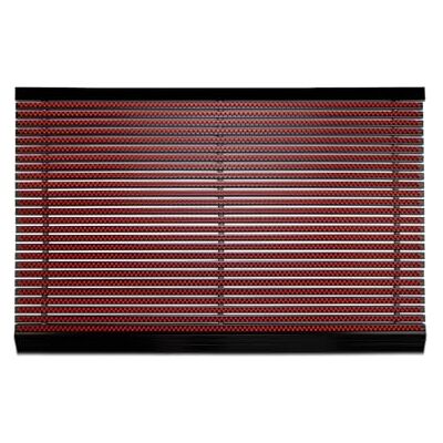 KARAT Fussabtreter Aussenbereich für innen & außen rostfrei & wetterfest Haustür Fußabtreter Türmatte Eingangsmatte Power Brush (40 x 60 cm, PVC-Rahmen Rot) KARAT Fussabtreter Aussenbereich für innen & außen rostfrei & wetterfest Haustür Fußabtreter Türmatte Eingangsmatte Power Brush (40 x 60 cm, PVC-Rahmen Rot)