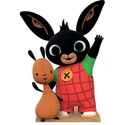 STAR CUTOUTS SC4112 Bing and Flop Star Mini Bing Animation Pappaufsteller Ideal für Partys, Dekorationen und Geschenke STAR CUTOUTS SC4112 Bing and Flop Star Mini Bing Animation Pappaufsteller Ideal für Partys, Dekorationen und Geschenke