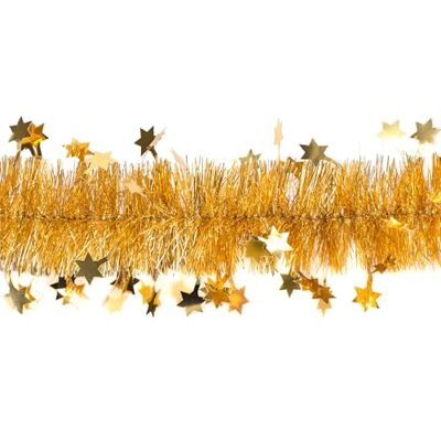 Creativery Butterfly 3m Weihnachtsgirlande Ø 8cm mit Sternen (Gold) // Silvester Karneval Weihnachten Deko Christbaumschmuck Girllande Weihnachtsbaum Lametta 80mm Creativery Butterfly 3m Weihnachtsgirlande Ø 8cm mit Sternen (Gold) // Silvester Karneval Weihnachten Deko Christbaumschmuck Girllande Weihnachtsbaum Lametta 80mm