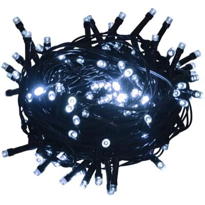 vidaXL LED Lichterkette mit 300 LEDs Weihnachtsbeleuchtung DIY Dekoration Weihnachtsdeko Außen Innen Garten Party Hochzeit Kaltweiß 30m PVC vidaXL LED Lichterkette mit 300 LEDs Weihnachtsbeleuchtung DIY Dekoration Weihnachtsdeko Außen Innen Garten Party Hochzeit Kaltweiß 30m PVC