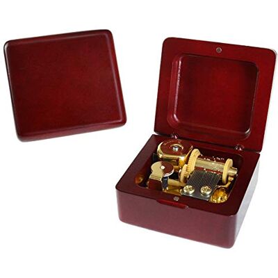 Sinzyo Game of Thrones Vintage Holz mechanische Spieluhr Weihnachten, Geburtstag, (Holzbox mit rotem Thema) Sinzyo Game of Thrones Vintage Holz mechanische Spieluhr Weihnachten, Geburtstag, (Holzbox mit rotem Thema)