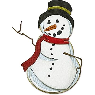 Sizzix Thinlits Stanzschablonen 9PK Mr. Frost von Tim Holtz, 665581 Sizzix Thinlits Stanzschablonen 9PK Mr. Frost von Tim Holtz, 665581