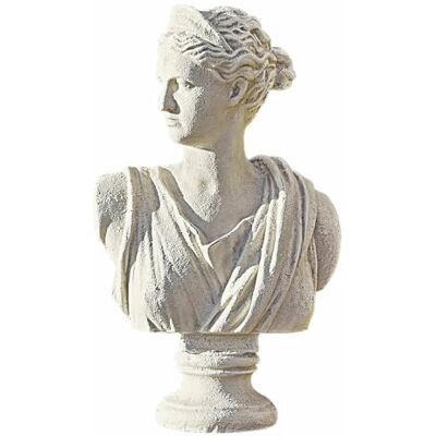 Loberon Büste Ellora, Französischer Stil, wie EIN Antikes Fundstück, mit Antik-Finish, Gartendekoration, Gartenzubehör, Outdoor, Polyresin, antikcreme Loberon Büste Ellora, Französischer Stil, wie EIN Antikes Fundstück, mit Antik-Finish, Gartendekoration, Gartenzubehör, Outdoor, Polyresin, antikcreme