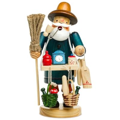 SIKORA RM-A Räuchermännchen aus Holz 3 Größen Verschiedene Motive, Farbe/Modell:A29 blau Hausierer, Höhe in cm:Höhe ca. 15 cm SIKORA RM-A Räuchermännchen aus Holz 3 Größen Verschiedene Motive, Farbe/Modell:A29 blau Hausierer, Höhe in cm:Höhe ca. 15 cm