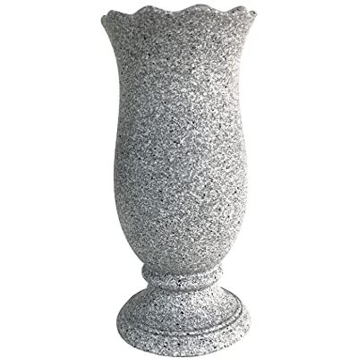 Generic Grabvase für Friedhof, Gedenkstätte, Grabdekoration, Marmorfarbe mit Erdspießen, kommt mit Blumenschaum… Generic Grabvase für Friedhof, Gedenkstätte, Grabdekoration, Marmorfarbe mit Erdspießen, kommt mit Blumenschaum…