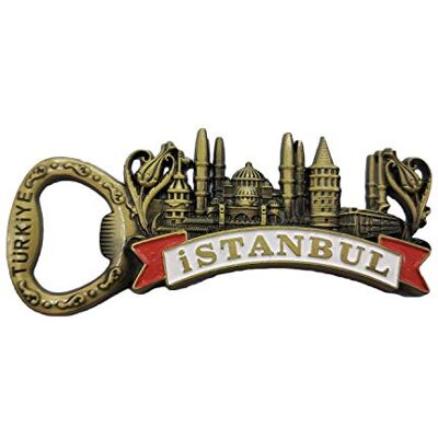 Wedarego 3D Istanbul Türkei Kühlschrankmagnet Souvenir Metall Flaschenöffner Sammlung, Istanbul Kühlschrankmagnet Geschenk Magnetische Aufkleber Home Küche Dekoration Wedarego 3D Istanbul Türkei Kühlschrankmagnet Souvenir Metall Flaschenöffner Sammlung, Istanbul Kühlschrankmagnet Geschenk Magnetische Aufkleber Home Küche Dekoration