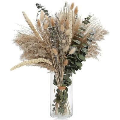 NYOSLB 102 Stück Pampasgras Deko, 45cm Groß Boho Trockenblumen Natürliche Schilfblume Getrocknete Blumen Pampas Gras für Wohnzimmer Hochzeit Esszimmertisch Home DIY Vasen Dekoration NYOSLB 102 Stück Pampasgras Deko, 45cm Groß Boho Trockenblumen Natürliche Schilfblume Getrocknete Blumen Pampas Gras für Wohnzimmer Hochzeit Esszimmertisch Home DIY Vasen Dekoration