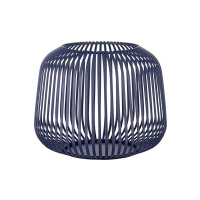 blomus Laterne -LITO- Farbe Ocean Cavern Größe S Aus pulverbeschichtetem Stahl; Für stimmungsvolles Kerzenlicht; Ø 20 x H 17 cm blomus Laterne -LITO- Farbe Ocean Cavern Größe S Aus pulverbeschichtetem Stahl; Für stimmungsvolles Kerzenlicht; Ø 20 x H 17 cm