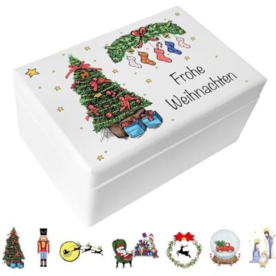 Creative Weihnachtsgeschenke Personalisierte Holzkiste Weihnachten Personalisiert Geschenke Dein Eigener Wünsche Text Individuelle Geschenk Weihnachtsdeko Für Frauen, Männer Creative Weihnachtsgeschenke Personalisierte Holzkiste Weihnachten Personalisiert Geschenke Dein Eigener Wünsche Text Individuelle Geschenk Weihnachtsdeko Für Frauen, Männer