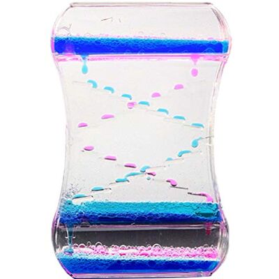 Stecto Liquid Timer, Tropföl Sanduhr für Angst Relief, Spiral Motion Bubbler Desktop Dekoration für Kinder und Erwachsene Stecto Liquid Timer, Tropföl Sanduhr für Angst Relief, Spiral Motion Bubbler Desktop Dekoration für Kinder und Erwachsene