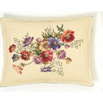 Eva Rosenstand Kissen Kreuzstich Set Kronenanemone Zählmuster Eva Rosenstand Kissen Kreuzstich Set Kronenanemone Zählmuster