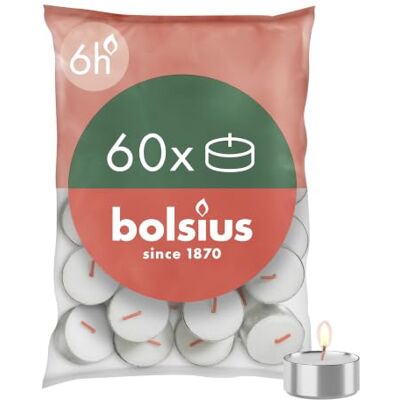 Bolsius - 6x Teelichte - 6h Brenndauer - Kerzen Bolsius - 6x Teelichte - 6h Brenndauer - Kerzen