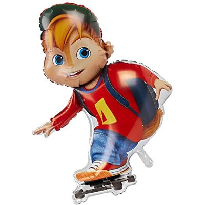 Toyland GRABO Folienballon Alvin, mehrfarbig, 9352672 Toyland GRABO Folienballon Alvin, mehrfarbig, 9352672