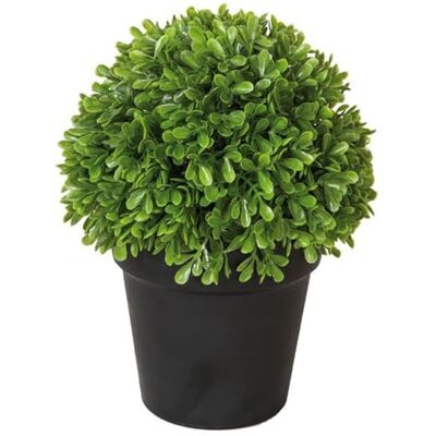 Fink Buchskugel, Kunstblume, Kunststoff, grün, H= 23 cm, Ø 18 cm Neuheit 2020 187398 Fink Buchskugel, Kunstblume, Kunststoff, grün, H= 23 cm, Ø 18 cm Neuheit 2020 187398