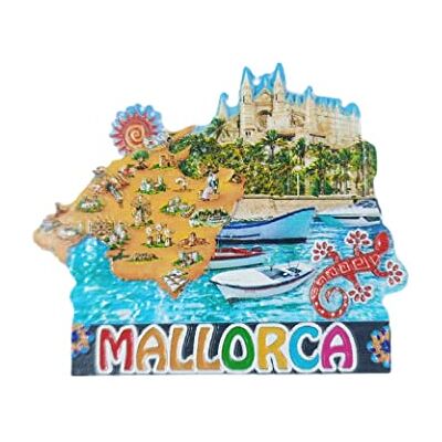 Wedarego 3D Mallorca Spanien Kühlschrank Kühlschrankmagnet Tourist Souvenirs Handgemachte Magnetische Aufkleber Home Küche Dekoration Reise Geschenk Wedarego 3D Mallorca Spanien Kühlschrank Kühlschrankmagnet Tourist Souvenirs Handgemachte Magnetische Aufkleber Home Küche Dekoration Reise Geschenk