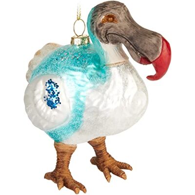 BRUBAKER Dodo Weihnachtskugel aus Glas Handbemalt und Mundgeblasen Christbaumschmuck Lustig Vogel Christbaumkugel Figur Weihnachtsdeko Anhänger Deko Baumkugel BRUBAKER Dodo Weihnachtskugel aus Glas Handbemalt und Mundgeblasen Christbaumschmuck Lustig Vogel Christbaumkugel Figur Weihnachtsdeko Anhänger Deko Baumkugel