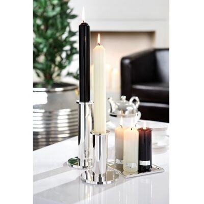 Fink Candle Stabkerze,Creme,gelackt H.25cm,D.3cm Fink Candle Stabkerze,Creme,gelackt H.25cm,D.3cm