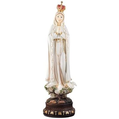 DRW Figur Jungfrau Fatima Handbemaltes Harz 67 cm DRW Figur Jungfrau Fatima Handbemaltes Harz 67 cm