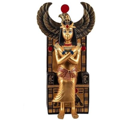 Inmaculada Romero IR Isis Göttin Altes Ägypten Figur 30 cm. goldene Skulptur Frau von Osiris Statue. Inmaculada Romero IR Isis Göttin Altes Ägypten Figur 30 cm. goldene Skulptur Frau von Osiris Statue.