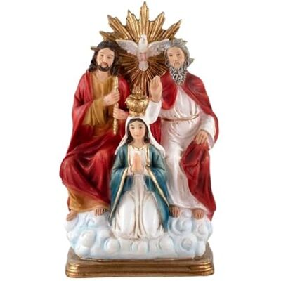 Inmaculada Romero IR Figur der Heiligen Dreifaltigkeit 20 cm. Bild der Jungfrau Maria, des Heiligen Josef, des Heiligen Geistes aus Kunstharz. Länge (mm): 200. Inmaculada Romero IR Figur der Heiligen Dreifaltigkeit 20 cm. Bild der Jungfrau Maria, des Heiligen Josef, des Heiligen Geistes aus Kunstharz. Länge (mm): 200.