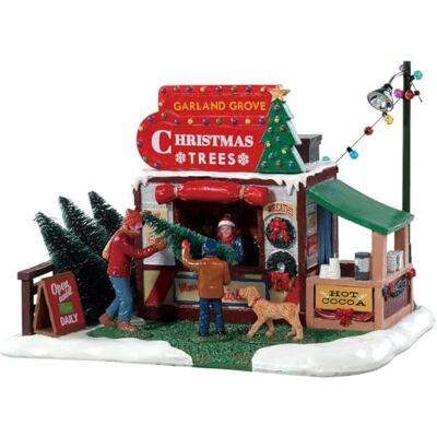Lemax 83354 Christmas Village Accessory: Garland Grove Tree Lot Lemax 83354 Christmas Village Accessory: Garland Grove Tree Lot
