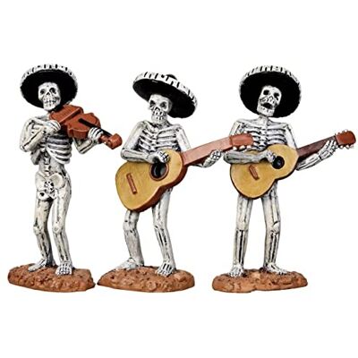 Lemax Skeleton Mariachi Band 12884 Figur Halloween Spookytown Lemax Skeleton Mariachi Band 12884 Figur Halloween Spookytown