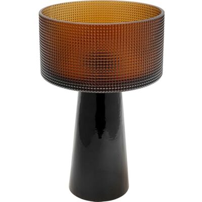 Kare Vase Enigma, Braun, 30 cm, Glas, Blumenvase, Dekoration, Mundgeblasen, Gefäß für Blumen Kare Vase Enigma, Braun, 30 cm, Glas, Blumenvase, Dekoration, Mundgeblasen, Gefäß für Blumen