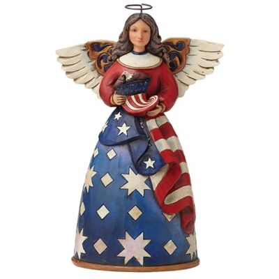 Jim Shore Heartwood Creek Patriotischer Engel - Figurine Jim Shore Heartwood Creek Patriotischer Engel - Figurine