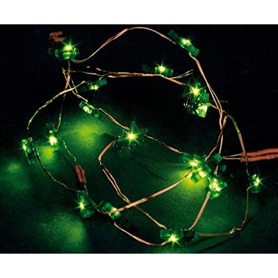 hellum LED Lichterkette Batterie mit Tannenbaum (2xAA), 20 grüne LED innen Lichterkette innen klein mit Kupferkabel, beleuchtet 1,05m, als Lichterkette Weihnachten, Christbaum, Geschenk 570847 hellum LED Lichterkette Batterie mit Tannenbaum (2xAA), 20 grüne LED innen Lichterkette innen klein mit Kupferkabel, beleuchtet 1,05m, als Lichterkette Weihnachten, Christbaum, Geschenk 570847