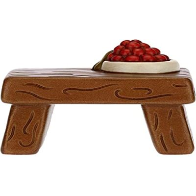 THUN Modell Frucht Krippe - Weihnachtsdekoration - Klassische Linie - Keramik - 6,2x4,2x5,5cm THUN Modell Frucht Krippe - Weihnachtsdekoration - Klassische Linie - Keramik - 6,2x4,2x5,5cm
