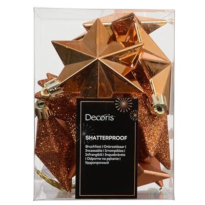 Kaemingk Christbaumschmuck Sterne Kunststoff 7cm x 12 Stück bruchsichere Christbaumkugeln Weihnachtskugeln Weihnachten Weihnachtsbaumschmuck Brandy Kaemingk Christbaumschmuck Sterne Kunststoff 7cm x 12 Stück bruchsichere Christbaumkugeln Weihnachtskugeln Weihnachten Weihnachtsbaumschmuck Brandy