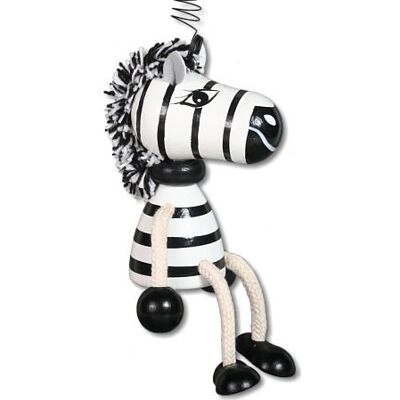 Unbekannt Schwingfigur Zebra 16cm Unbekannt Schwingfigur Zebra 16cm