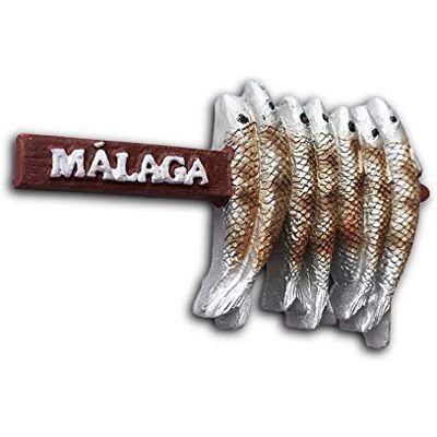 Wedarego 3D Fisch Malaga Spanien Kühlschrank Kühlschrank Magnet Tourist Souvenirs Handmade Harz Handwerk Magnetische Aufkleber Home Küche Dekoration Reise Geschenk Wedarego 3D Fisch Malaga Spanien Kühlschrank Kühlschrank Magnet Tourist Souvenirs Handmade Harz Handwerk Magnetische Aufkleber Home Küche Dekoration Reise Geschenk