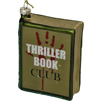 HD Collection Christbaumschmuck Glas 10cm Buch Thriller Figur zum Aufhängen handbemalt & mit Glitzer Weihnachtsbaum Anhänger für Weihnachten Christbaumanhänger & Weihnachtsbaumschmuck Grün HD Collection Christbaumschmuck Glas 10cm Buch Thriller Figur zum Aufhängen handbemalt & mit Glitzer Weihnachtsbaum Anhänger für Weihnachten Christbaumanhänger & Weihnachtsbaumschmuck Grün