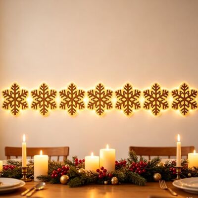Generic 3D Beleuchteter Holz Rentier Weihnachtsdeko, Fliegender Santa Schlitten Warme Rückseitenbeleuchtung zum Aufkleben, LED-Rentier Deko aus echtem Holz, zum selbstklebenden Anbringen im Eingangsbereich Generic 3D Beleuchteter Holz Rentier Weihnachtsdeko, Fliegender Santa Schlitten Warme Rückseitenbeleuchtung zum Aufkleben, LED-Rentier Deko aus echtem Holz, zum selbstklebenden Anbringen im Eingangsbereich