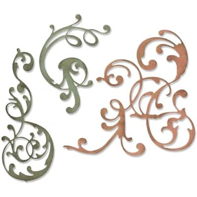 Sizzix Thinlits Stanzformen Set 3PK Verzierte Ornamente Sizzix Thinlits Stanzformen Set 3PK Verzierte Ornamente